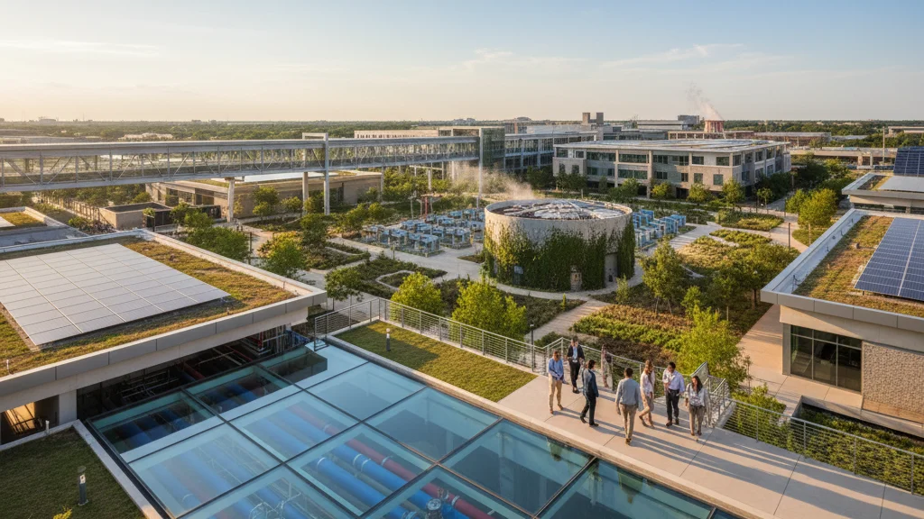 Thermal Energy Networks in Texas: Climate Benefits and Implementation Guide — hero image